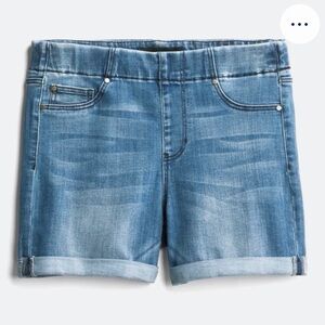 Liverpool Light Blue Jean Shorts